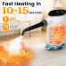 Handheld Steam Cleaner, Multi-Surface Steam Cleaner with Safety Lock, Adjustable Portable Steamer Cleaning with 11pcs Accessories for Home,Floor,Grout, Car, Couch,Furniture - 450ML Water Tank